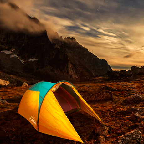Carpa Camping 2 a 3 Personas Outdoor Amarillo - vista alternativa