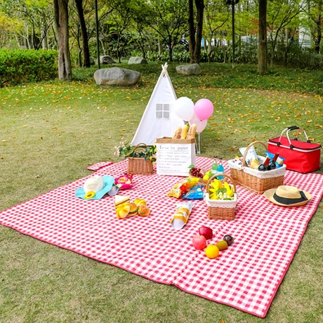 Manta de Picnic Rojo - vista alternativa