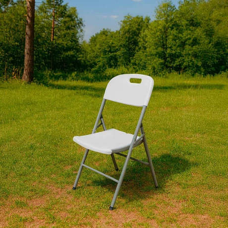 Silla Plegable Portátil Blanca