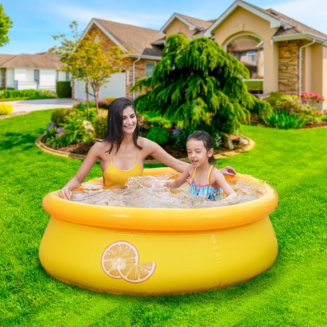 Piscina Inflable Infantil forma de Naranja 457 L 41 x 150 cm