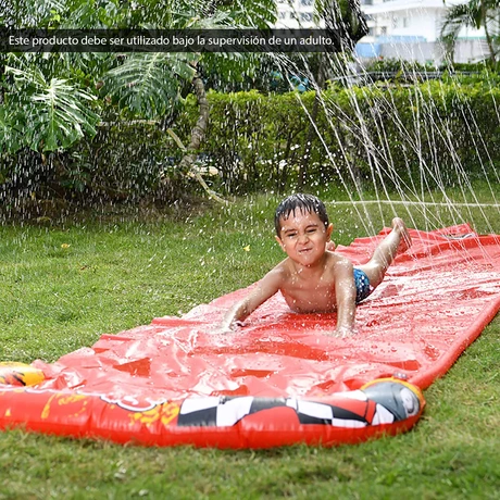 Deslizador Inflable de Agua Rojo