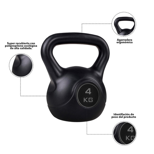 Kettlebell Pesa Rusa 4 Kg