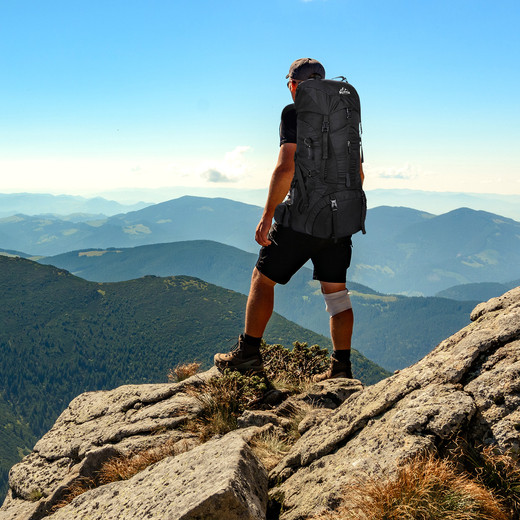 Mochila Outdoor 75 Litros Negro