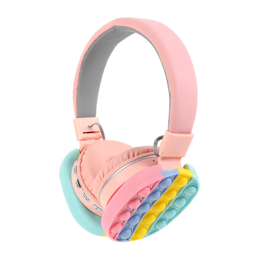 Audífonos Headphones 806E Rosado