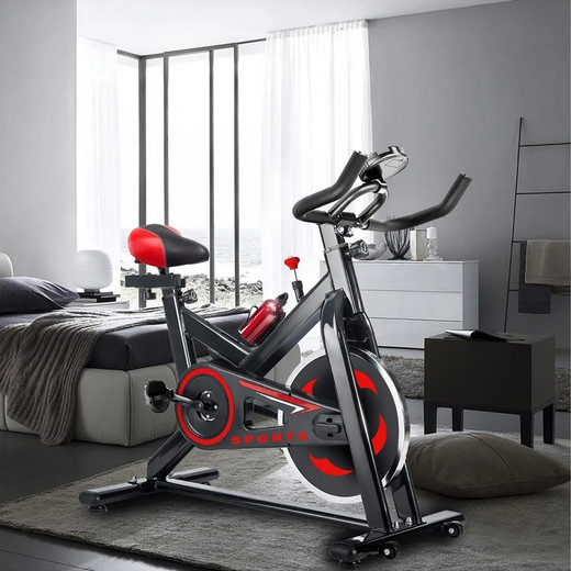 Bicicleta Spinning Go Fitness Volante Inercia 6 kg Negro