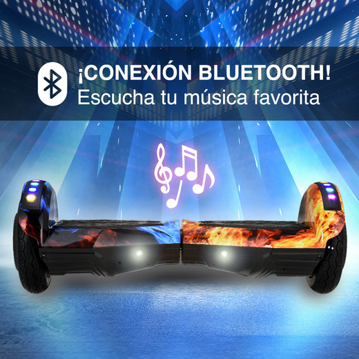 Hoverboard Bluetooth Luces 8