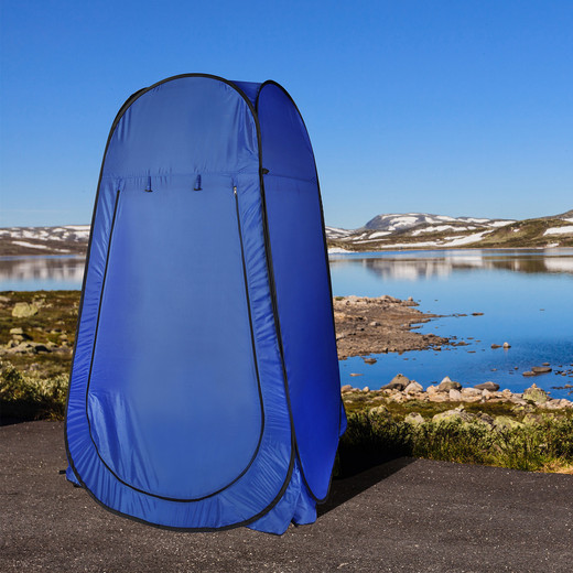 Vestidor de Camping Azul