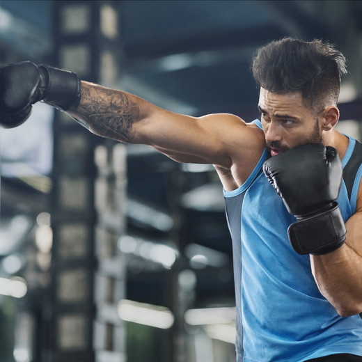 Guantes de Boxeo Atletis 12 oz Negro