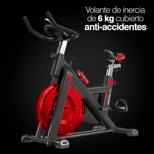 Bicicleta Spinning Dynamic Indoor Fitness Volante de Inercia 6 Kg