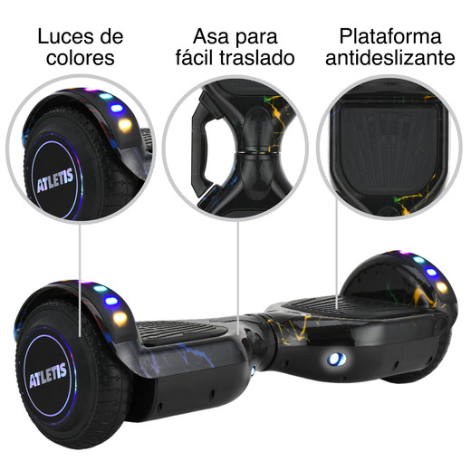Hoverboard Bluetooth Luces 6,5