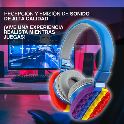 Audífonos Headphones 806E Azul