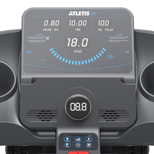 Trotadora Eléctrica Ultra X900 Atletis Incl Automática Bluetooth 10.1' Led Multifunción