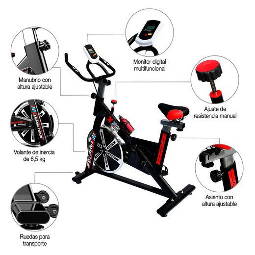 Bicicleta Spinning Home Fitness