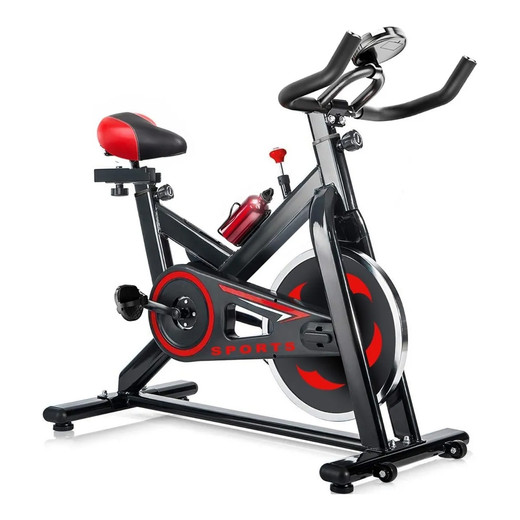 Bicicleta Spinning Go Fitness Volante Inercia 6 kg Negro