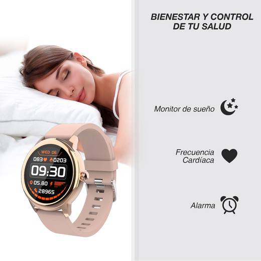 Smartwatch Sb1255h-dk Rosado
