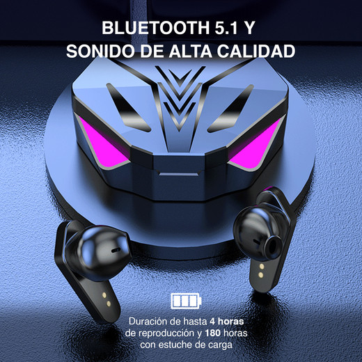 Audífonos Gamer Earphones X15 Negro