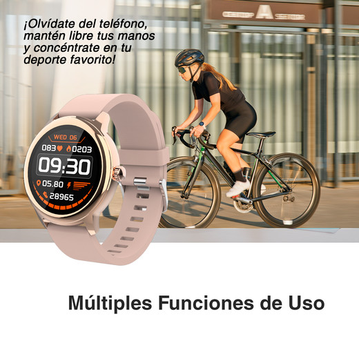 Smartwatch Sb1255h-dk Rosado