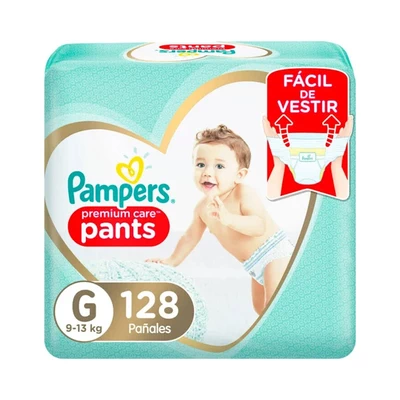 Pampers Premium Care Pants Talla G 128 Unidades