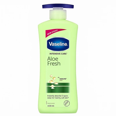 Vaseline Crema Corporal Reparadora Aloe Fresh 400 ml