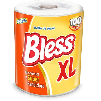 Bless XL Toalla de Papel 100 Metros Aprox