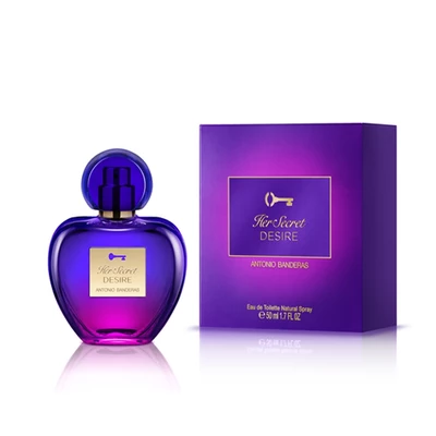 Antonio Banderas Her Secret Desire Eau de Toilette 50 ml