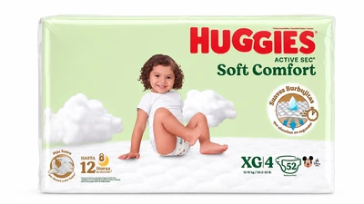 Huggies Active Sec Pañales Talla XG 52 Unidades