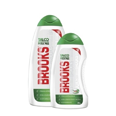 Brooks Pack Talco 120 g + Talco 80 g
