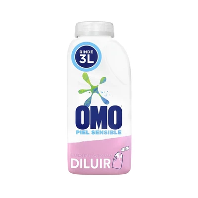 Omo Detergente Líquido Piel Sensible para Diluir 500 ml