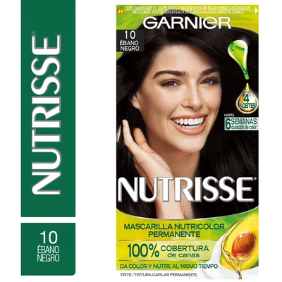 Nutrisse Tintura Permanente 10 Ébano