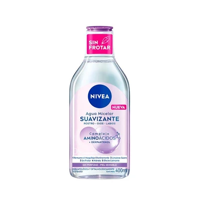 Nivea Loción Micelar 3 en 1 Piel Sensible 400 ml