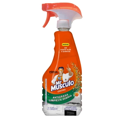 Mr Músculo Antigrasa Cocina Naranja Gatillo 500 ml