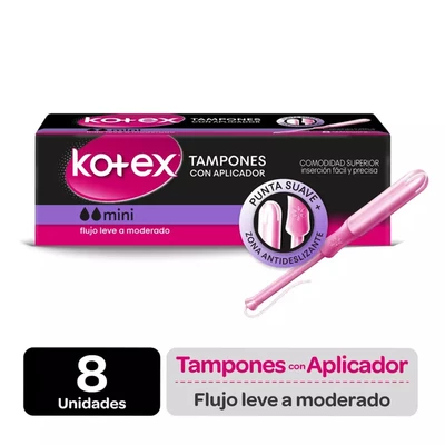 Kotex Tampón Regular 8 Unidades