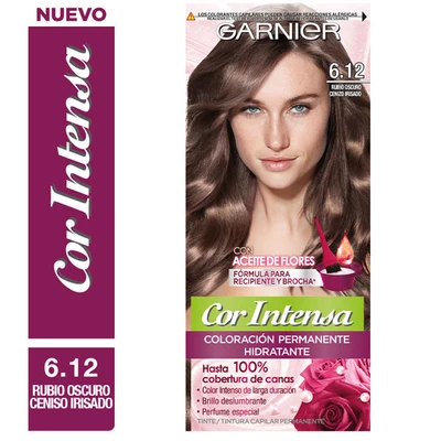 Nutrisse Cor Intensa 6.12 Rubio Oscuro Cenizo Irizado