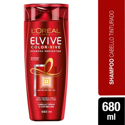 Elvive Shampoo Color Vive Protección del Color 680 ml