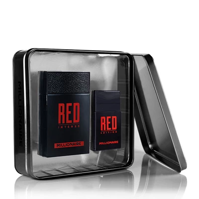 Millionaire EDP Red Intense 95ml + EDP 30ml + Lata