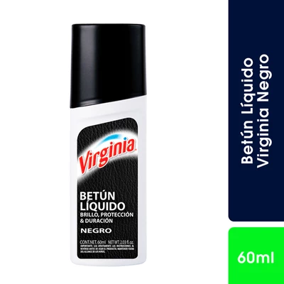 Virginia Betún Líquido Negro 60ml