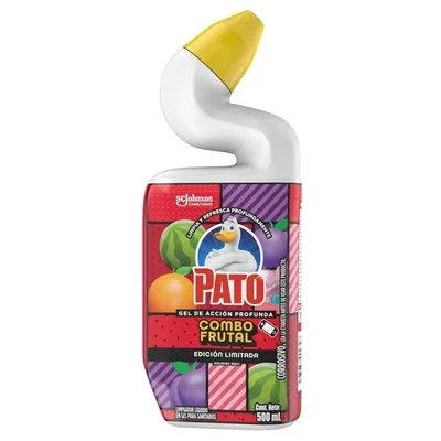 Pato Purific Gel Limpiador Activo Inodoro Combo Frutal 500 ml