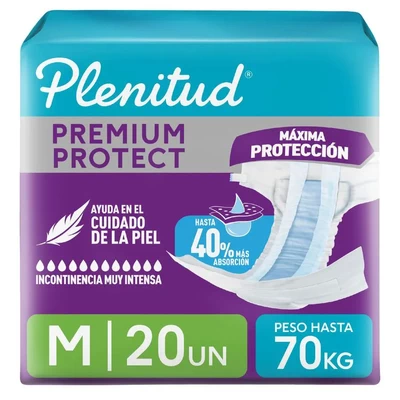 Plenitud Pañal Adulto Protect Talla M 20 Unidades
