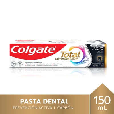 Colgate Total Charcoal Pasta Dental Blanqueadora 150 ml