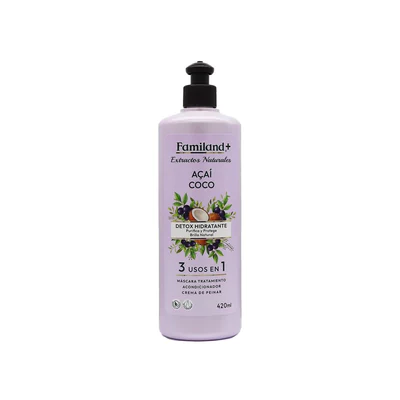 Familand Tratamiento Capilar 3en1 Acaí Coco 420 ml