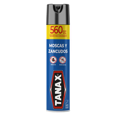 Tanax Insecticida Aerosol Moscas Y Zancudos 560 cc