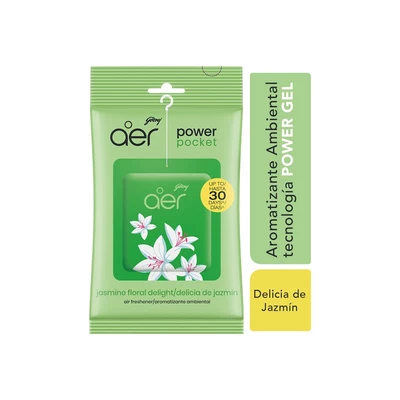 Aer Pocket Aromatizante Delicia de Jazmín 10g