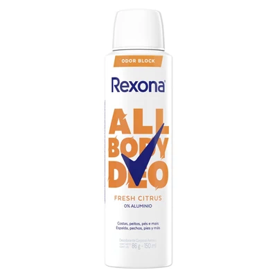 Rexona All Body Desodorante Spray Fresh Citrus 150 ml