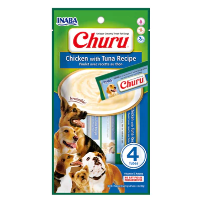 Churu para Perros Sabor Pollo y Atún 4 Unidades