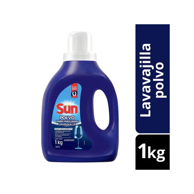 Sun Polvo Lavavajilla Botella 1 Kilo