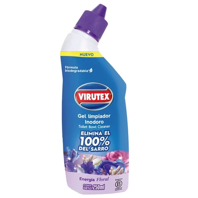 Virutex Liquido Gel Inodoro Floral 250 ml