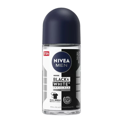 Nivea Black & White Original Roll On 50 ml