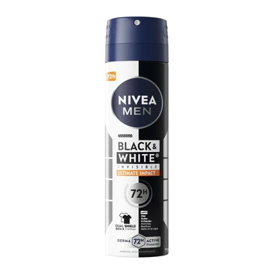 Nivea Black & White Ultimate Impact Spray Hombre 150 ml