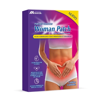 Woman Patch Parches Térmicos Predual  3 unidades
