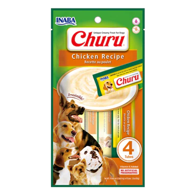 Churu para Perros Sabor Pollo 4 Unidades